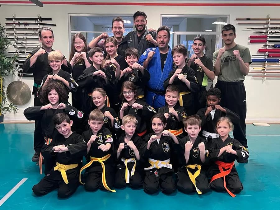 Kinder-Training in der Gruppe